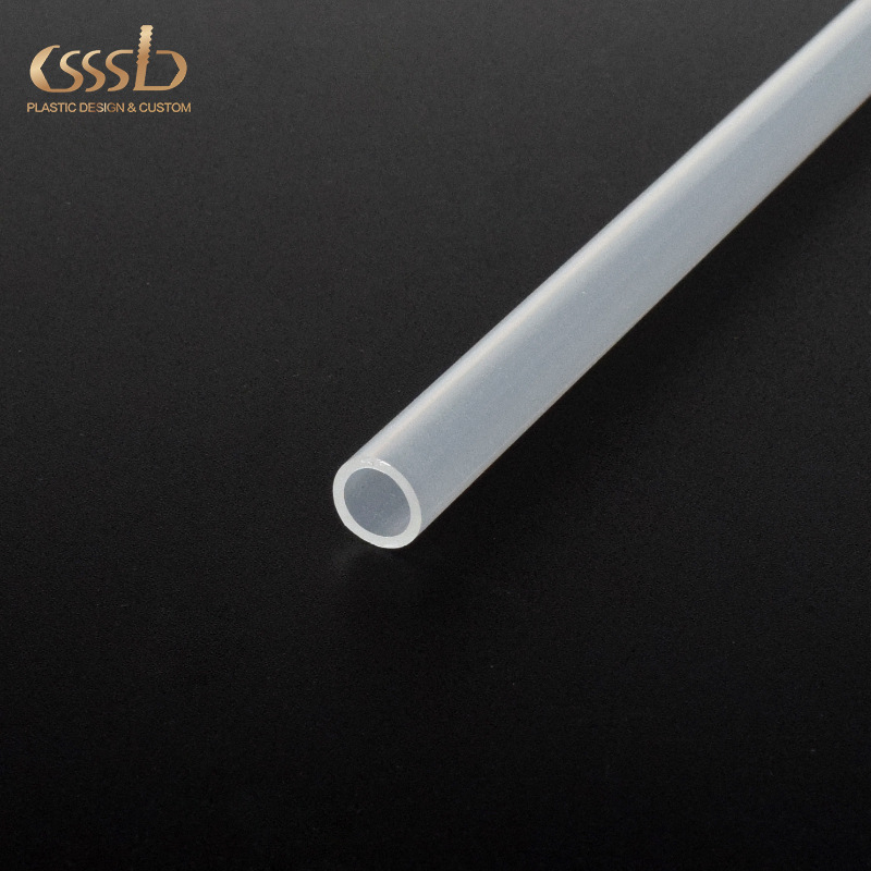 生产PP本色半透明挤出圆管箱包内支撑加固管拎袋把手塑料斜切吸管
