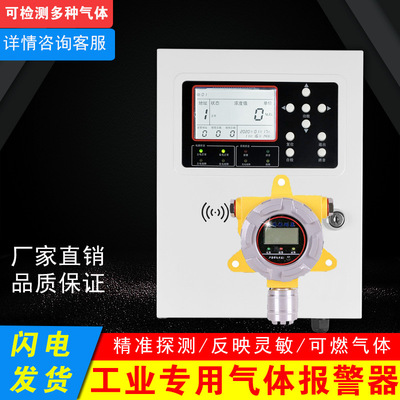 Manufactor supply Industry acousto-optic poisonous Gas leakage Alarm Fixed Hydrogen sulfide concentration detector