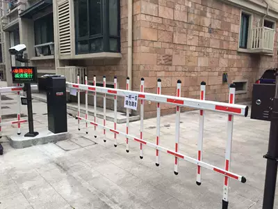 High Definition License Plate Identification Barrier Gate Charge System Community Entrance Exit Vehicle Management Equipment (Avtomobil tanıma sistemi)