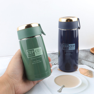 學生便攜不鏽鋼真空保溫杯迷妳泡茶隨手杯男女防漏口袋水杯子禮品