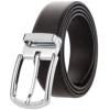 Chromium buckle+brown belt