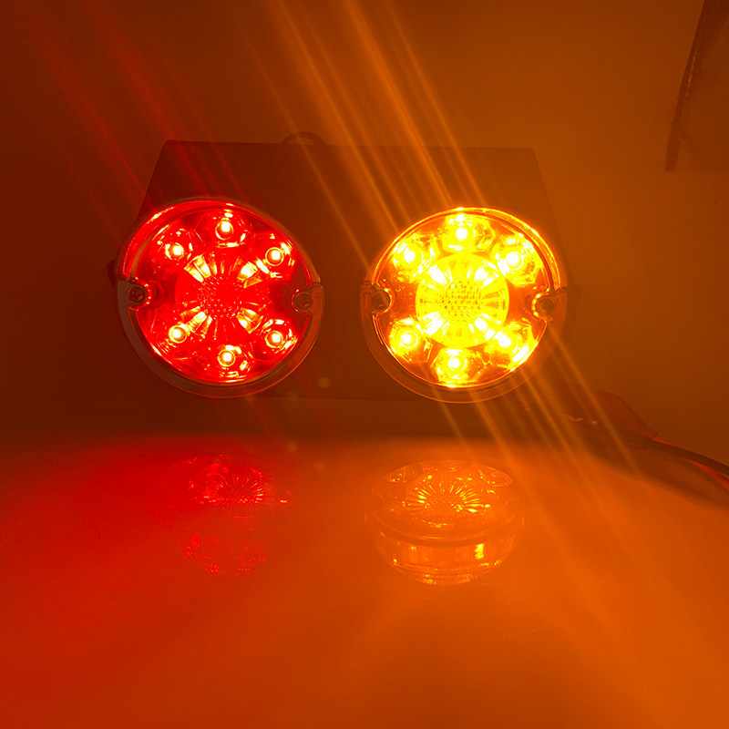 Luz lateral del camión universal luz lateral del remolque camión luz de giro luz trasera del remolque luz lateral del remolque 12-24V