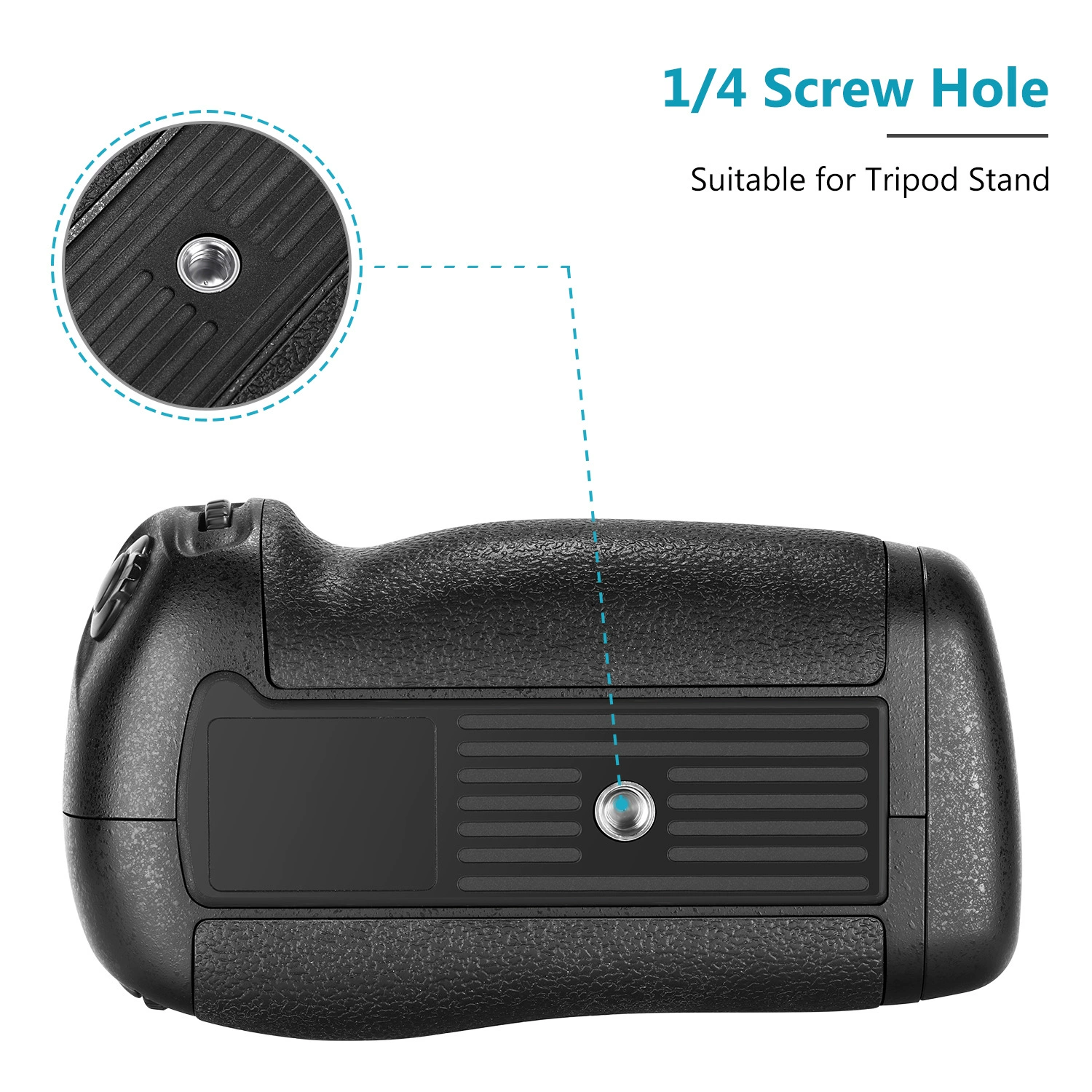 NEEWER Nikon, camera, handle, compatible battery case, D7100, D7200, D15