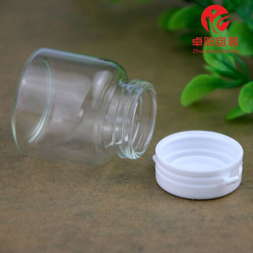 Transparent 5g cream jar with peel-off cap, bottle liquid jar, facial mask mini, cosmetic refilling bottle