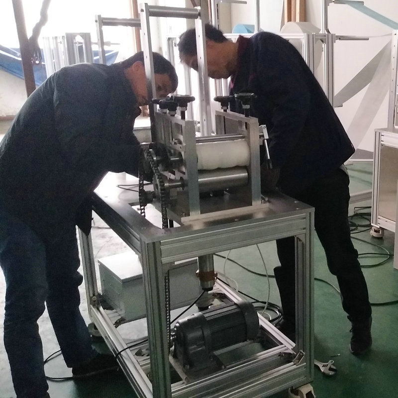 goods in stock KN95 Non-woven fabric Mask automatic Mask Film maker fold disposable N95 Mask machine