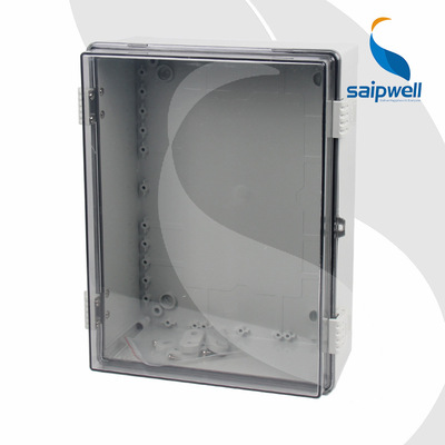 Plastic Distribution box Buckle Watertight caisson PC Material waterproof case 400*300*170 Foundation box IP66