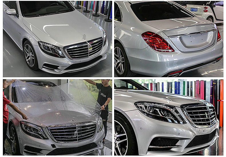 Car Invisible Film TPU Paint Protection Film Self Healing Scratch Resistant
