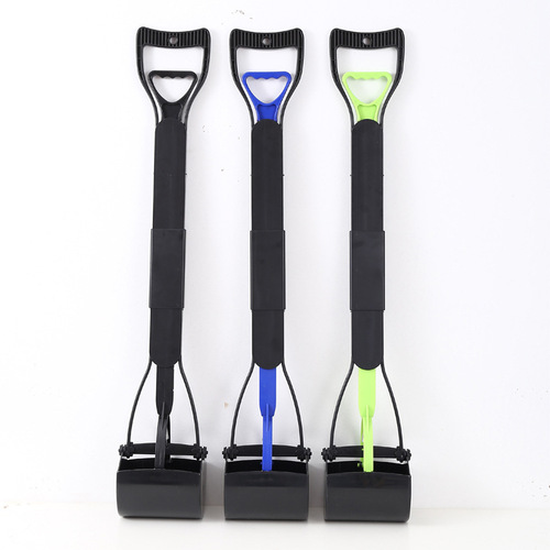 Pet Litter Grabber, Foldable Long Handle 80cm, Dog Poop Scoop, Pet Cleaning Supplies, Pet Waste Grabber