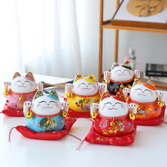 Dehua ceramic factory: Fortune Cat figurines, piggy banks, shop & company event gifts, small savings jars