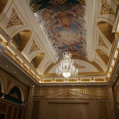 GRG浮雕天花 歐式雕花GRG石膏輕質吊頂材料 廣東GRG構件廠家直供