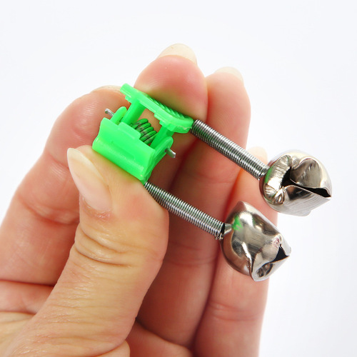Sea fishing bell fishing sea pole bell alarm fishing supplies fishing gear accessories fishing alarm bell plastic clip ring bell