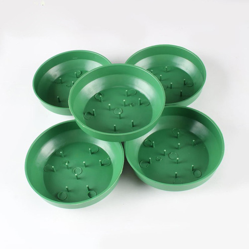 Wholesale long pin tray flower mud tray wedding car decoration plastic round pin tray flower arrangement box conference layout fixed tray