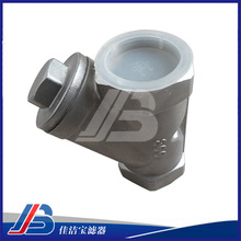 不锈钢Y型过滤器 GL41W-16P法兰式水用过滤器装置