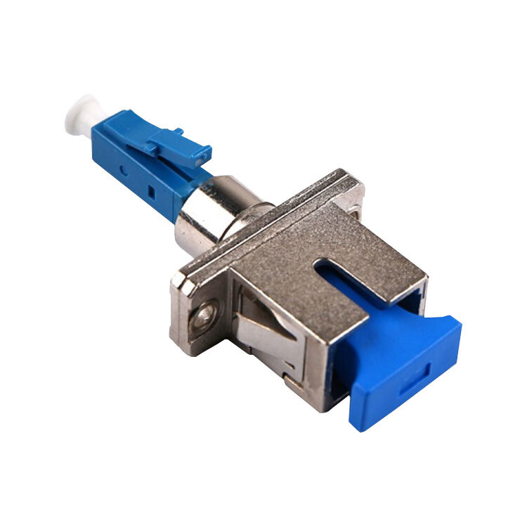 直供LC公-SC母耦合器 光纤适配器 LC-SC光纤转接法兰头SC母-LC公