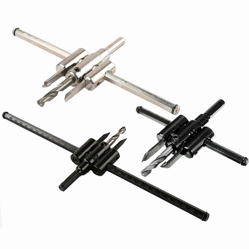 DIY adjustable aircraft type hole opener woodworking audio downlight gypsum board ceiling alloy woodworking reamer