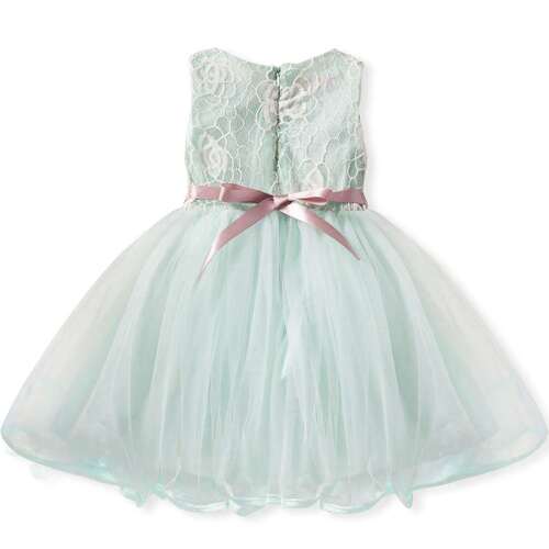 Children's clothing summer  Korean style children's skirts girls' dresses sleeveless splicing lace skirt