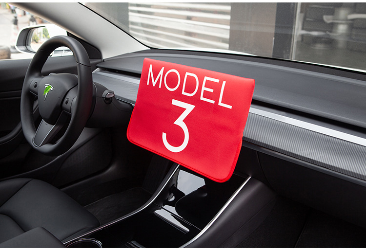 Suitable for tesla Tesla Model3/Y/3 screen protective cover central control screen dustproof and heat insulation protective cover