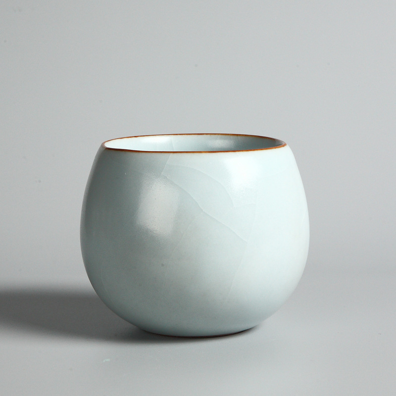 Zen Silent Coarse Pottery Japanese Ceramic Tea Cup Kung Fu Tea Set Tea Tasting Cup Tea Bowl Tea Cups Pu'er Tea Cup Kung Fu Tea Set