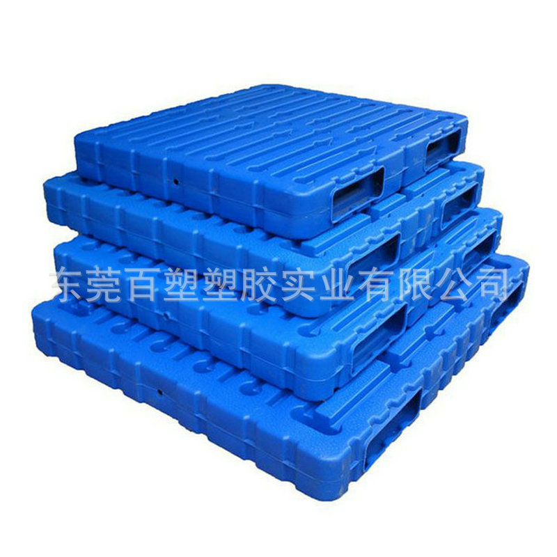 单面川字双面型重型中空吹塑塑料托盘塑胶卡板叉车栈板防潮地台板