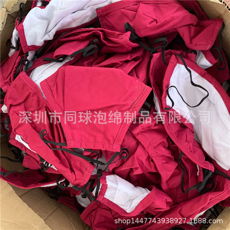 现货批发PM2.5呼吸阀棉布口罩成人男女黑色水洗防雾霾棉布口罩