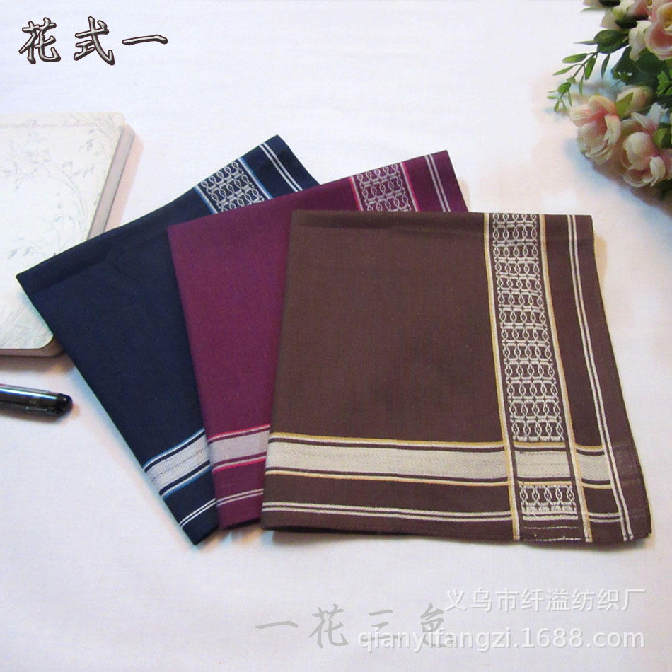 纯棉男士手帕缎造精品怀旧手帕42CM老式复古口袋巾工厂批发-阿里巴巴