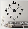 Silent Butterfly Number Greening Bell Bell Ball Clock Living Room bedroom decoration hanging bell bell clock