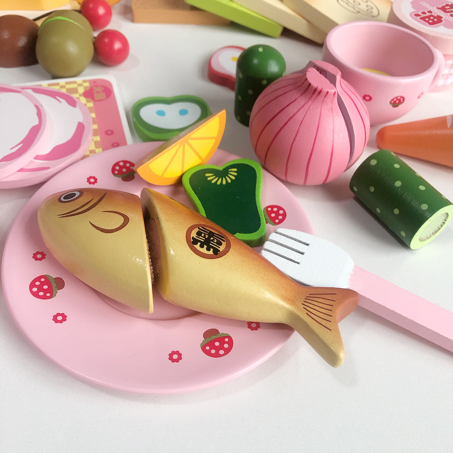 Youmu cena de estilo occidental de madera de simulación de cocina jugar Casa de los niños de corte magnético juguetes de madera de corte