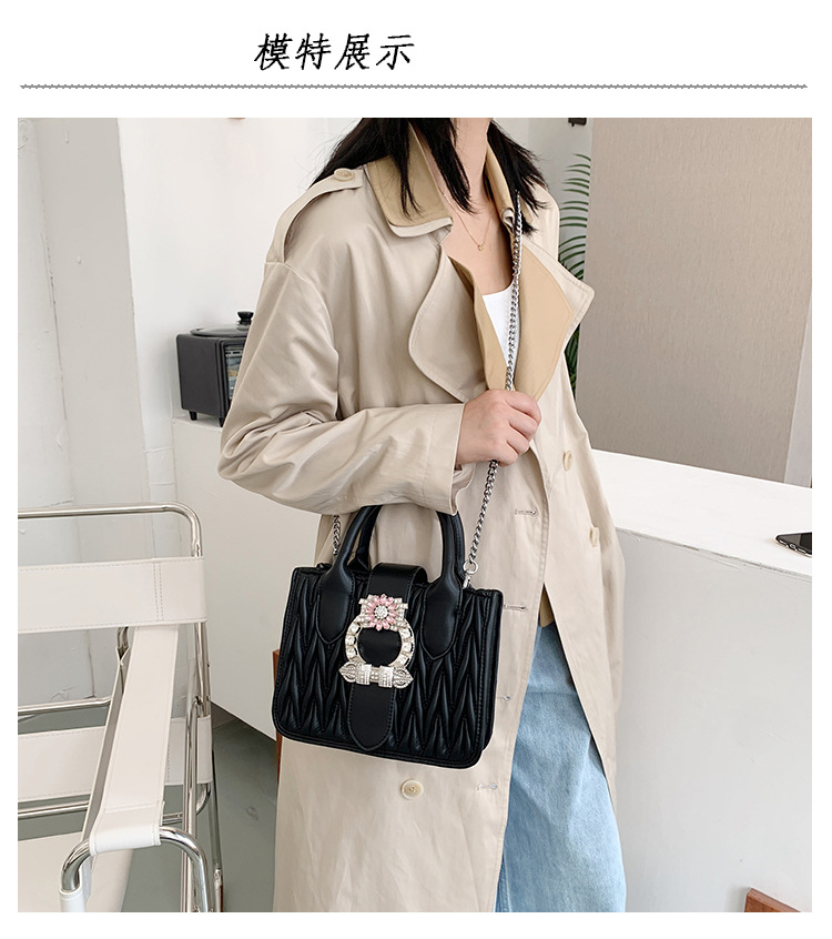 New Trendy Korean Fashion Large-capacity Messenger Small Square All-match Ladies Single Shoulder Bags display picture 1