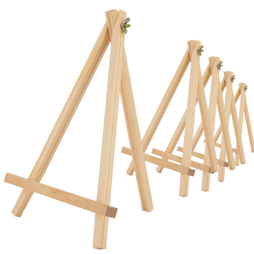 Wooden solid wood mini tripod children's calligraphy painting stand drawing board support drawing board stand painting class bracket wholesale