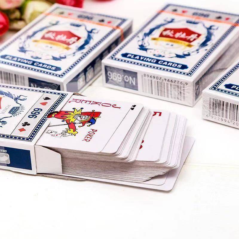 Playing cards poker card game home general playing cards chrysanthemum one or two yuan shop supply
