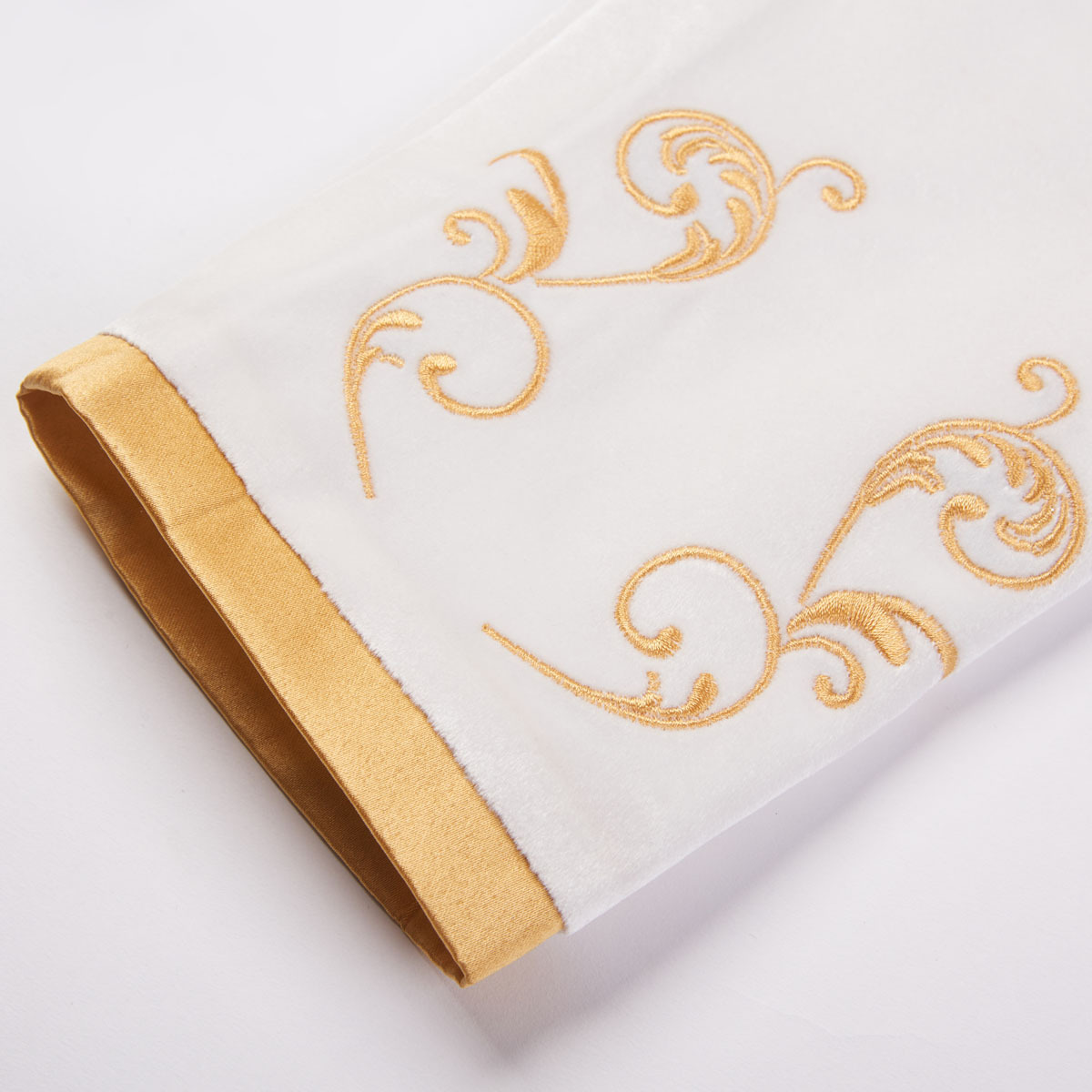 ragazzo Ragazzo Abito da uomo europeo e americano bianco da corte Principe Giacca ricamata in oro Costume da cantante transfrontaliero_voghion.com