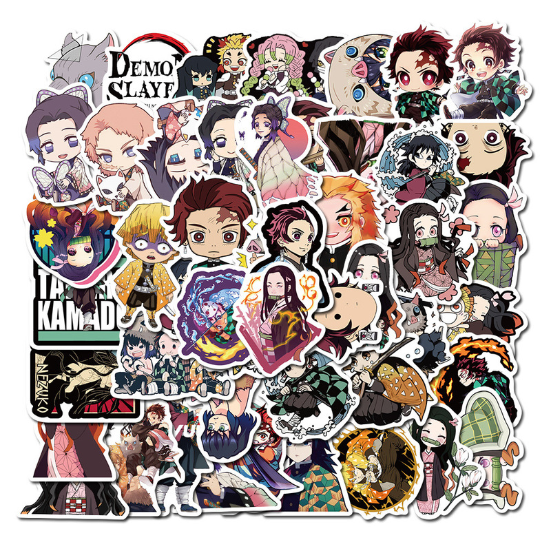 New 50 pieces Japanese anime Ghost Blade graffiti stickers luggage laptop guitar waterproof stickers New 50 pieces Japanese anime Ghost Blade graffiti stickers luggage laptop guitar waterproof stickers