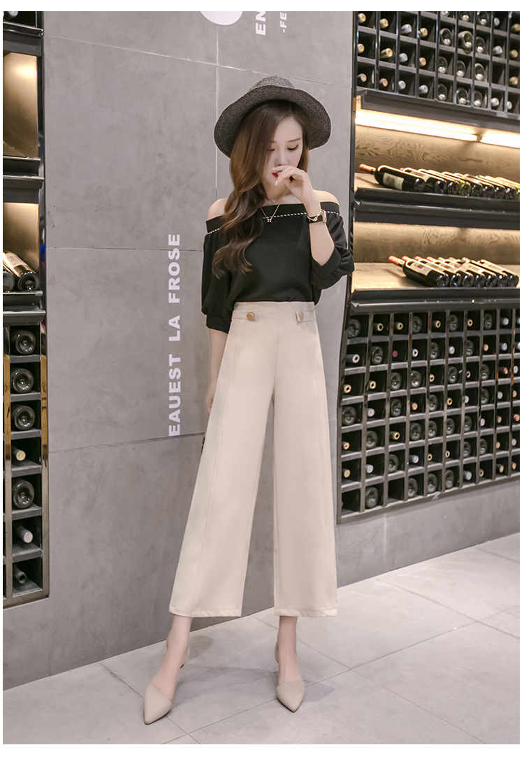 Pantalon léger femme en coton - Ref 3430164 Image 23