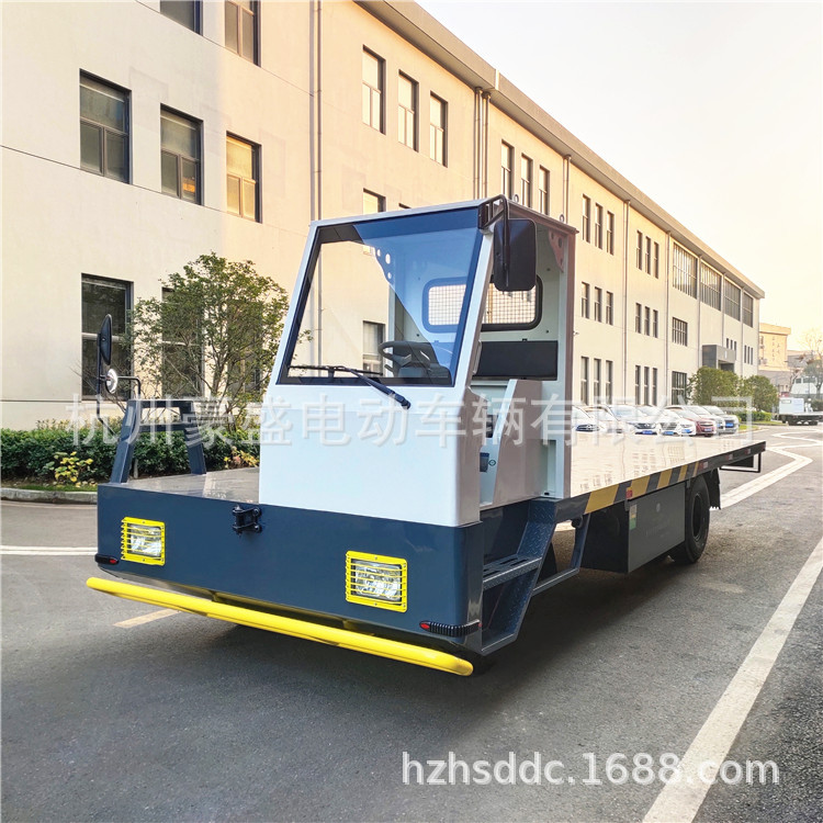 电动搬运车 单边半敞篷 电动运输车