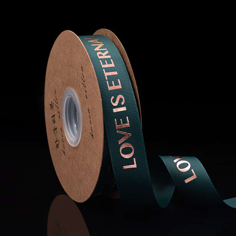 Cinta regalo flor caja de regalo embalaje pastel de cumpleaños decoración hilo cinta dorado cinta inglesa