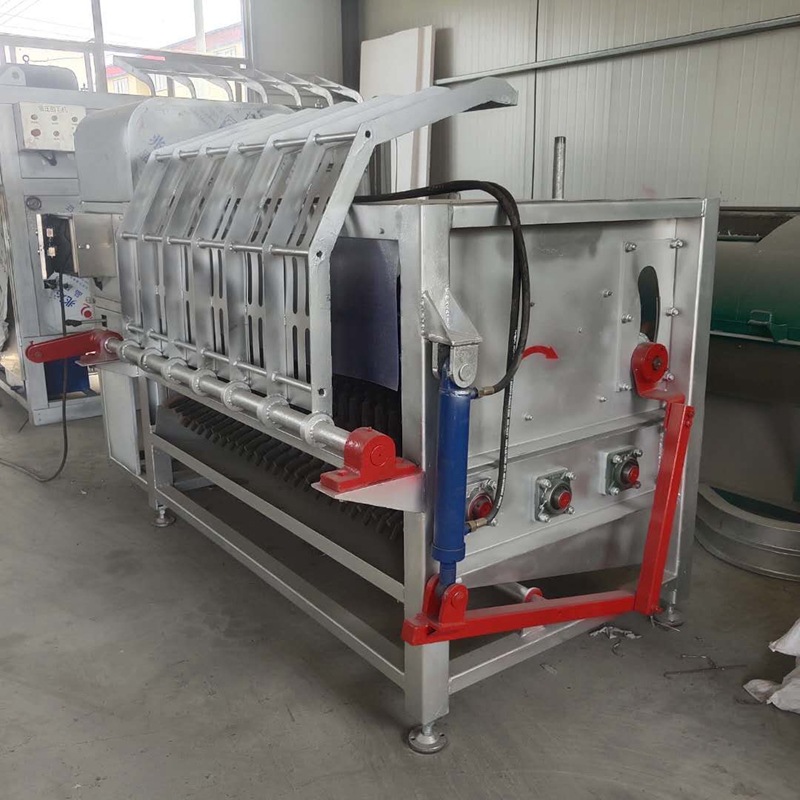 x销售全自动羊脱毛机羊打毛机质量好  自动上羊脱毛干净有售后