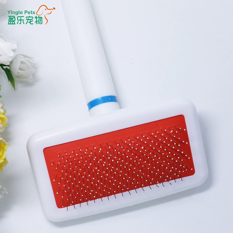 Расческа для домашних животных игла для чистки нержавеющей стали расческа Надувная Подушка Расческа для ухода за мехом щетка для кошек и собак косметические товары для домашних животных