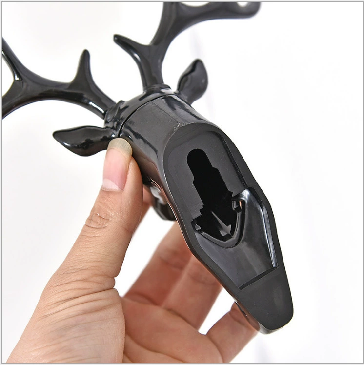 Creative American hook stereo antlers -shaped wall decorative wall decoration wall personality deer head key rack living room coat hook
