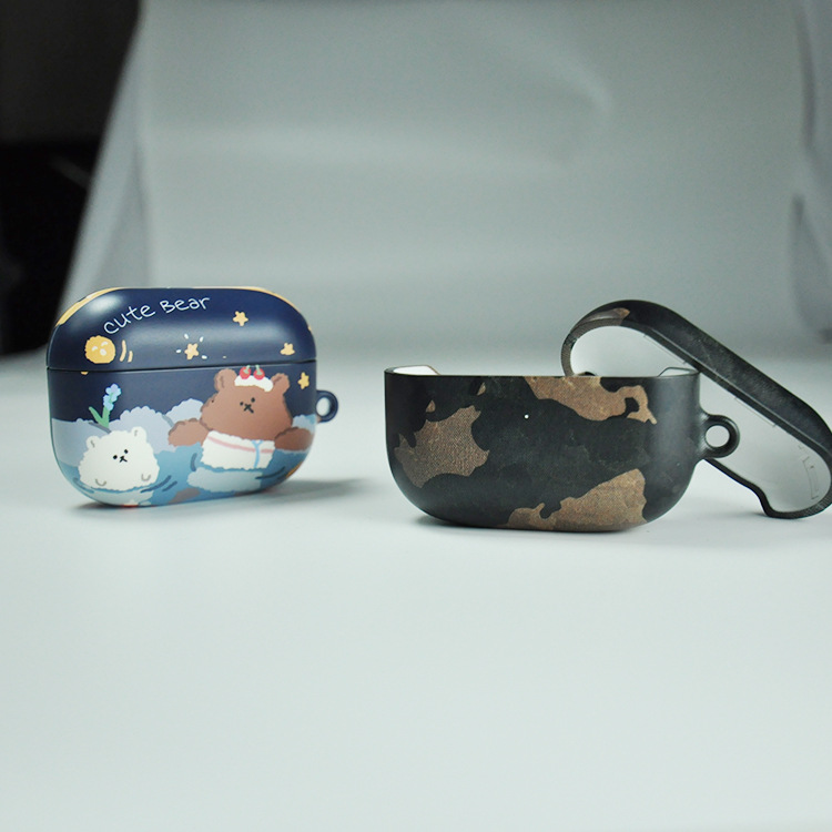 水贴适用3代AirPods Pro保护壳苹果耳机保护套3D热转印壳