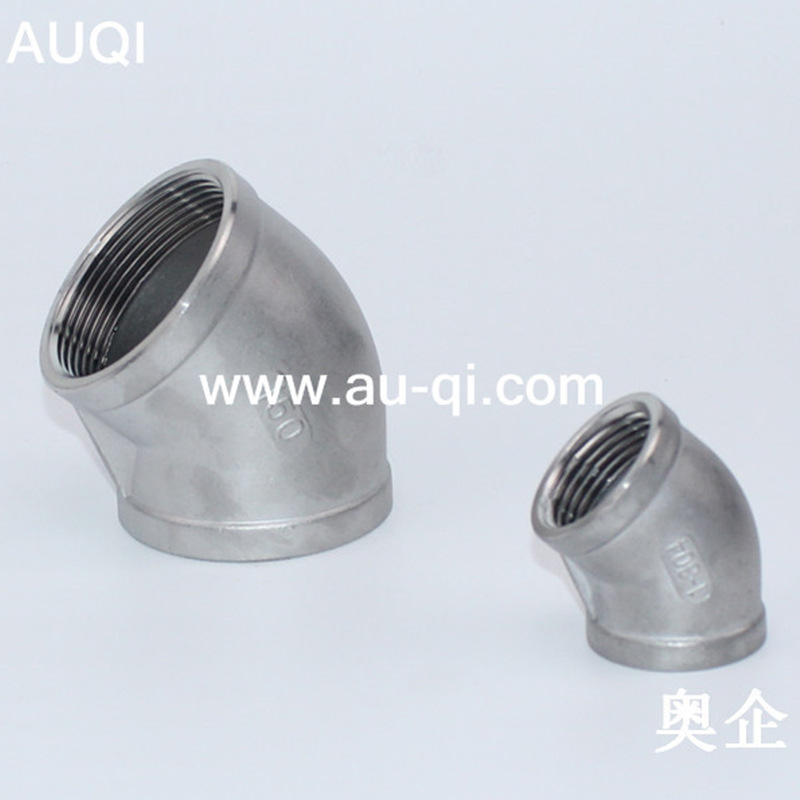 45*/90度弯头 内螺纹45度弯头 不锈钢316弯头