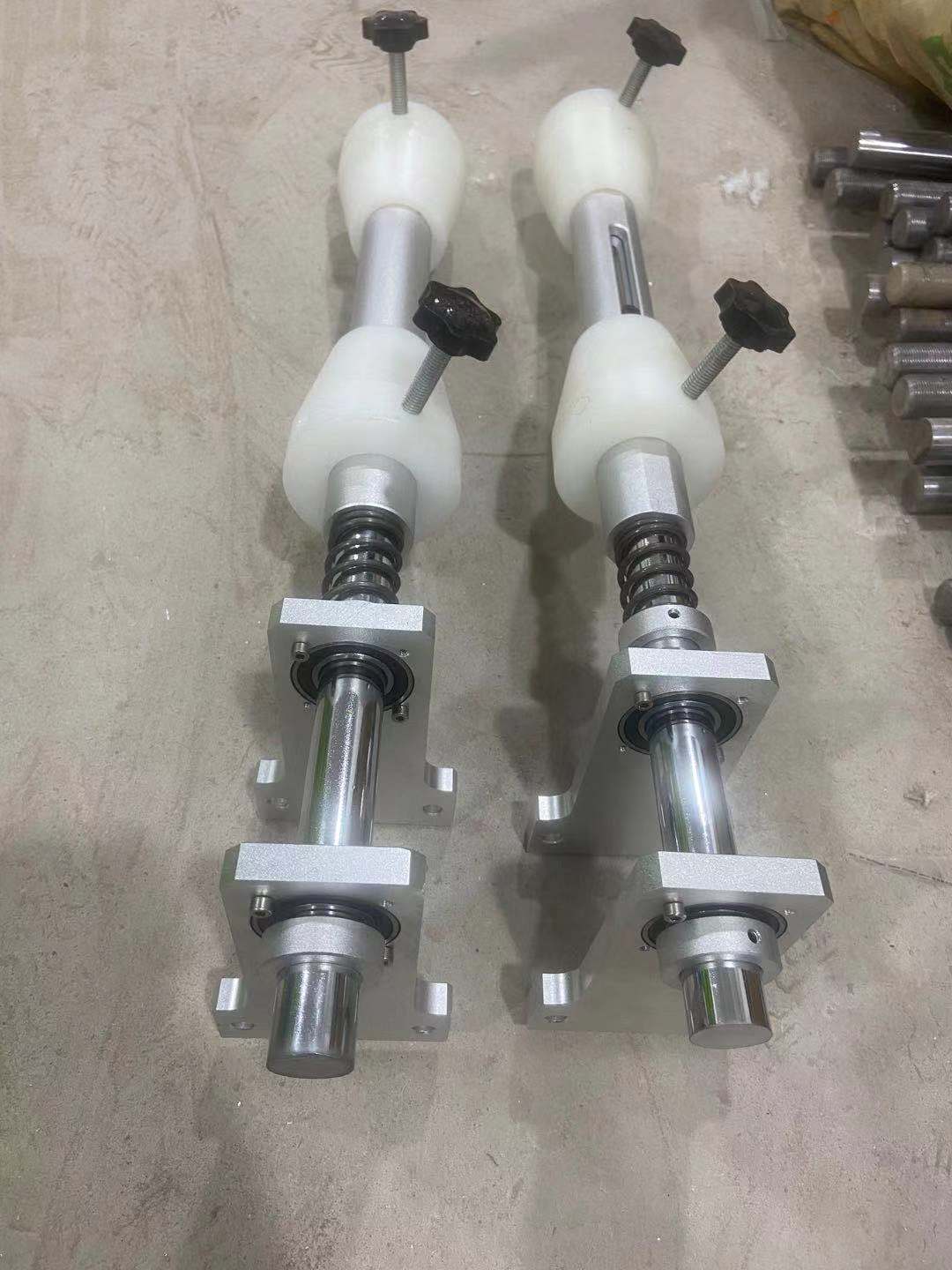 口罩机放料轴一拖二N95口罩机铝合金科架卷料配件光轴过料挂料轴