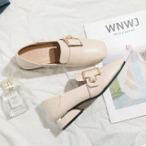 Весенняя обувь для отдыха, универсальные лоферы в английском стиле для кожаной обуви