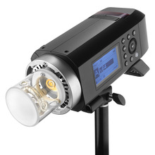 神牛AD400PRO外拍燈閃光燈戶外便攜鋰電高速同步連拍400W攝影棚燈