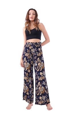 Foreign trade Selling Bohemia Nation Wide leg pants Paige Show thin Drape Easy printing on vacation Beach pants