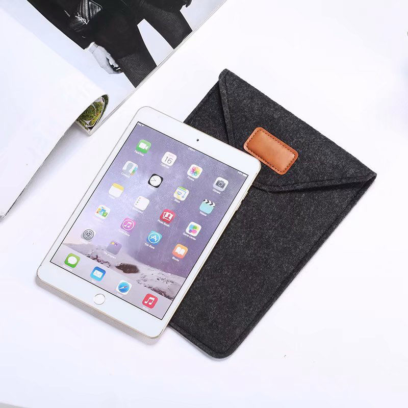 Felt computer bag holding Korean fashion Apple tablet computer bag writing board protective case liner bag wholesale