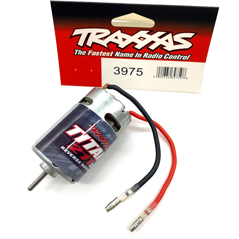 Traxxas 3975R Titan 550 Motor de rotación inversa, paquete de 424