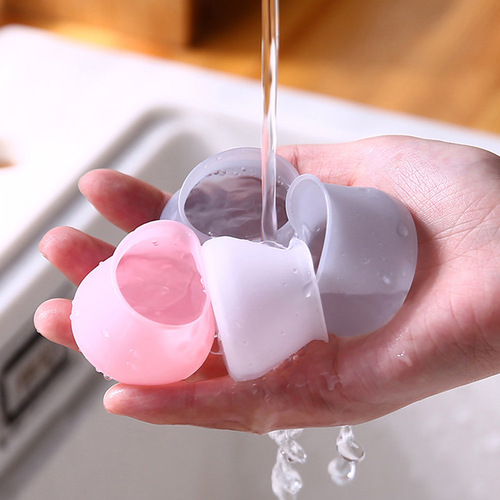 Table leg protective cover silicone chair foot cover silent wear-resistant stool wooden floor non-slip table leg pad table and chair foot pad