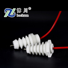 电晕冲击机处理机绝缘子净化器耐高压高温陶瓷绝缘柱四槽五槽瓷瓶