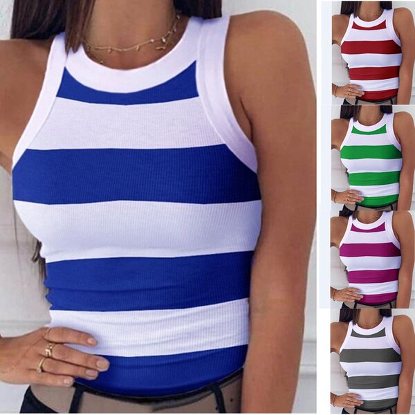 sexy summer T-shirt with a round collar