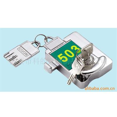 Manufacturers supply 503 Cabinet locks Double Theft prevention Inserted card lock Shower Room sauna Gym Locker Lock